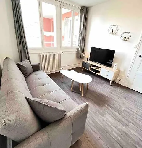 Appt 62m2 Cosy Et Calme à 5 Min Du Parc Montjuzet